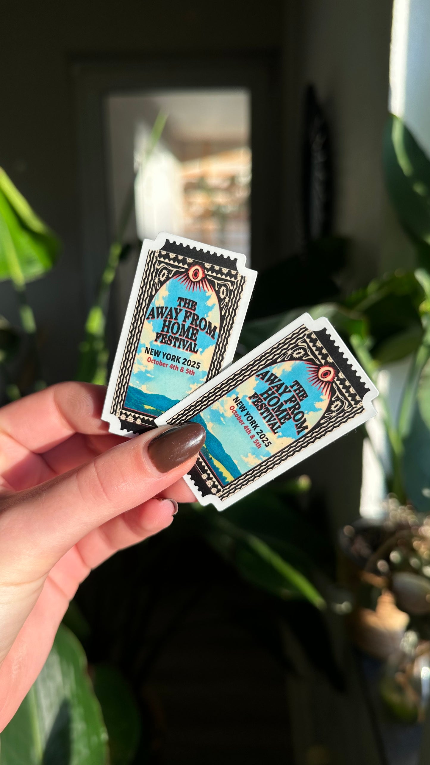 Afh Festival Ticket Sticker