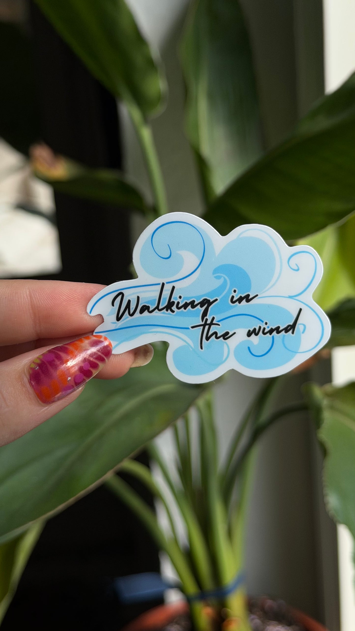 In the AM inspired stickers waterproof