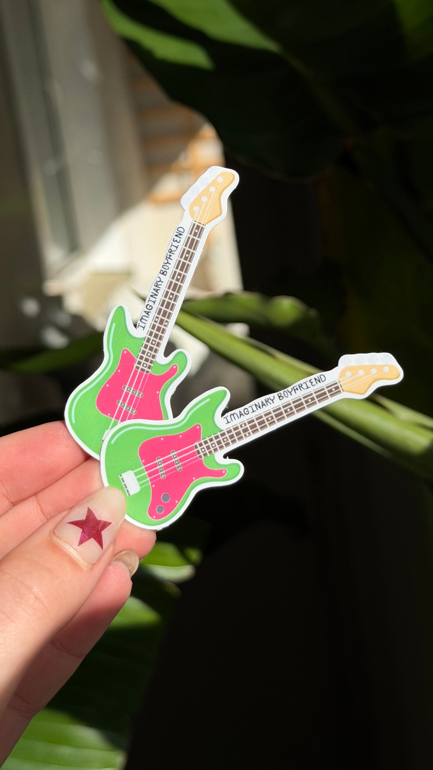 Imaginary boyfriend waterproof stickers