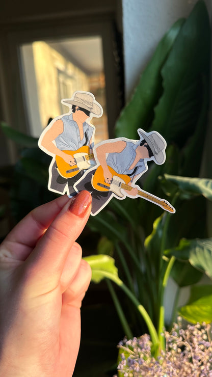Cowboy niall waterproof sticker