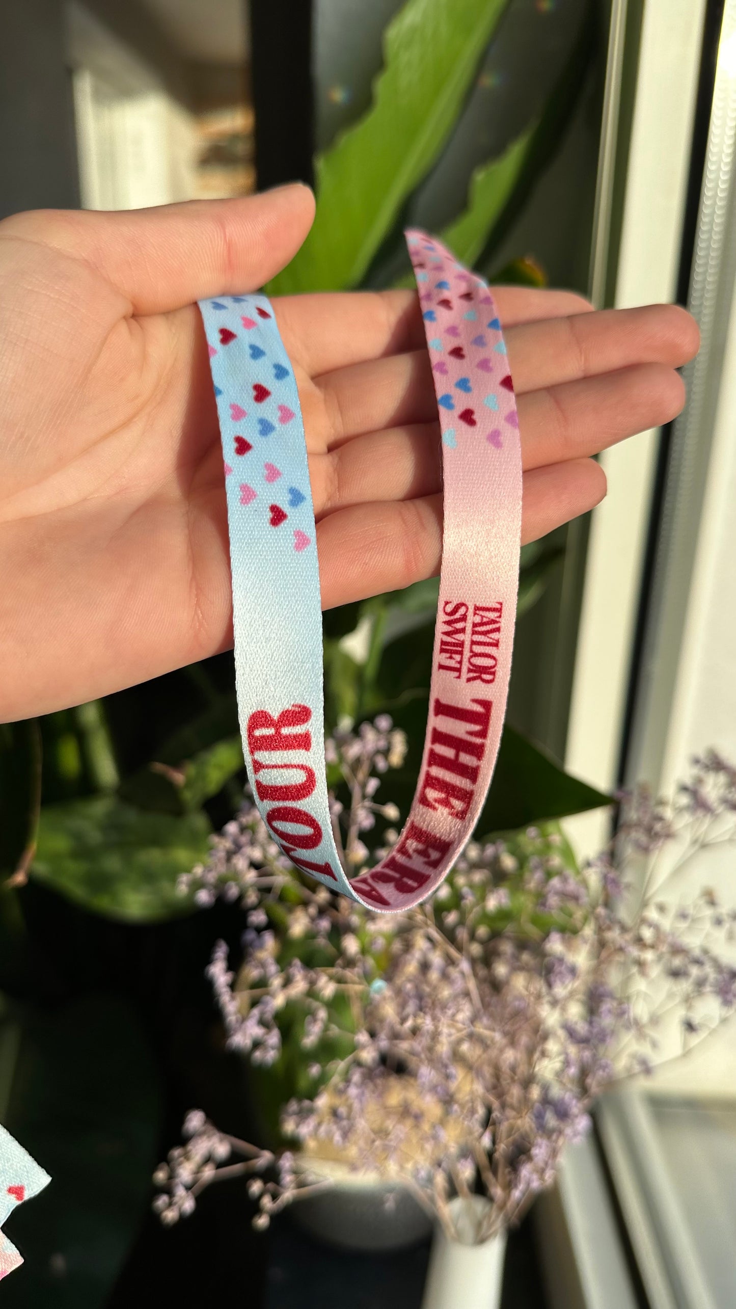 double sided Taylor Stadium tour Wristband