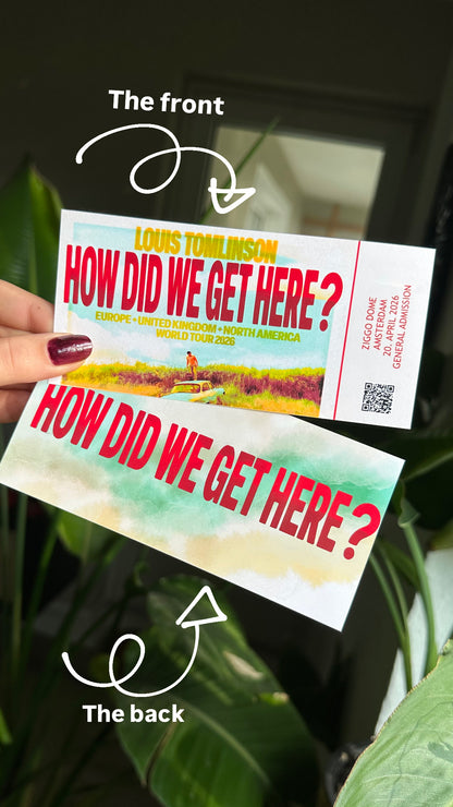 Louis hdwgh tickets customizable