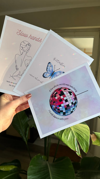 flicker inspired Art Prints