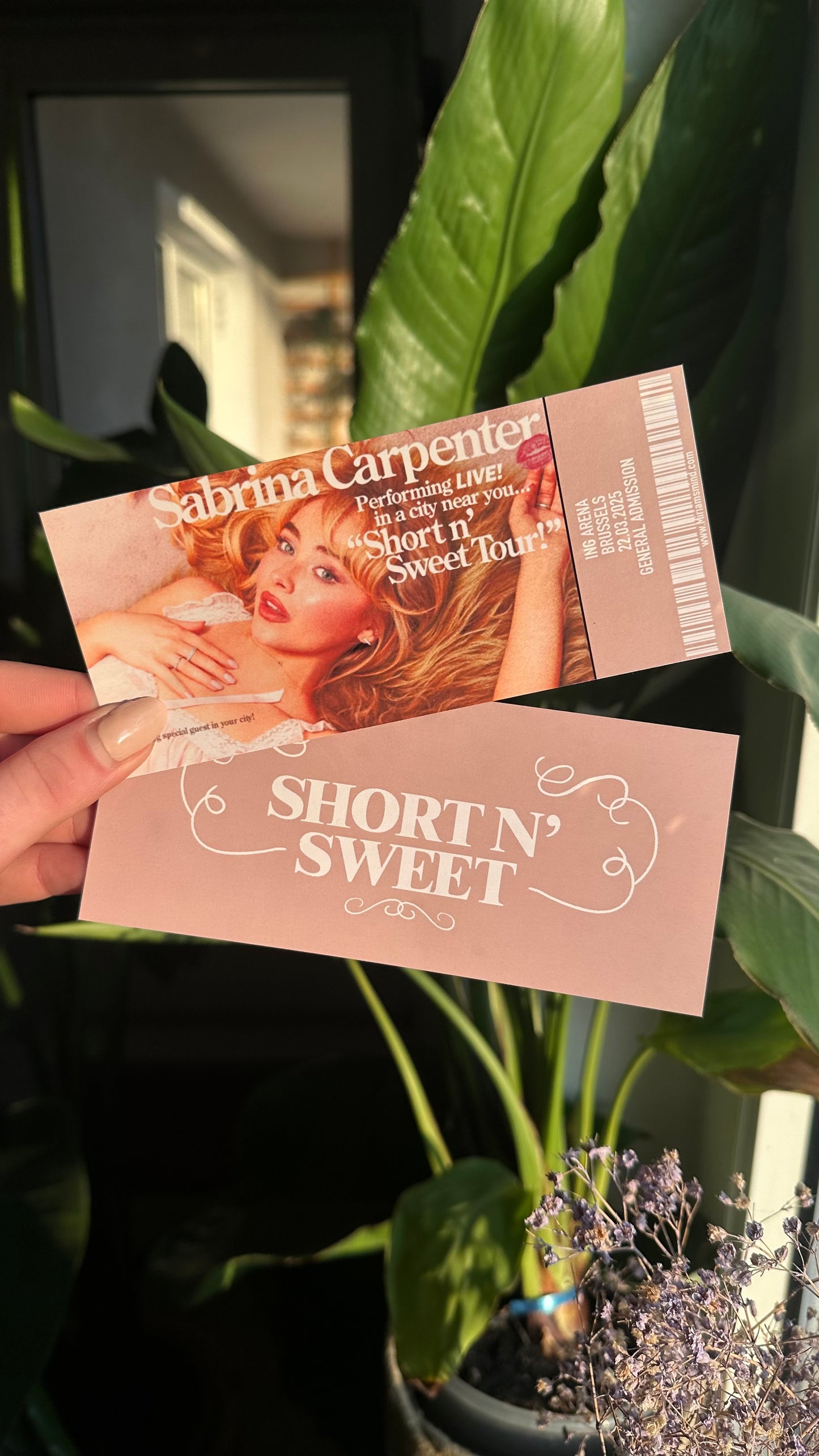 short n sweet ticket