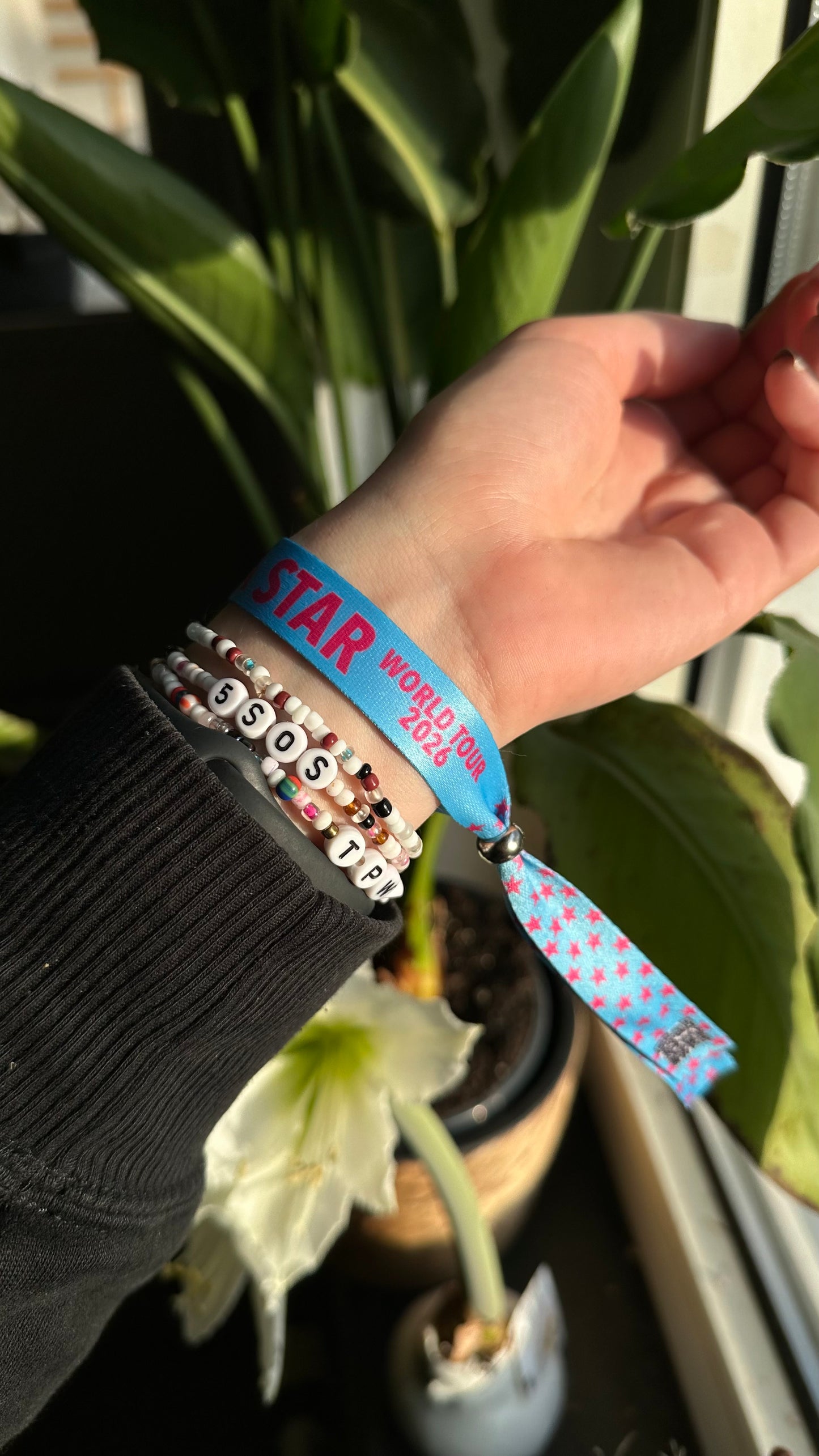 EAS tour festival wristband