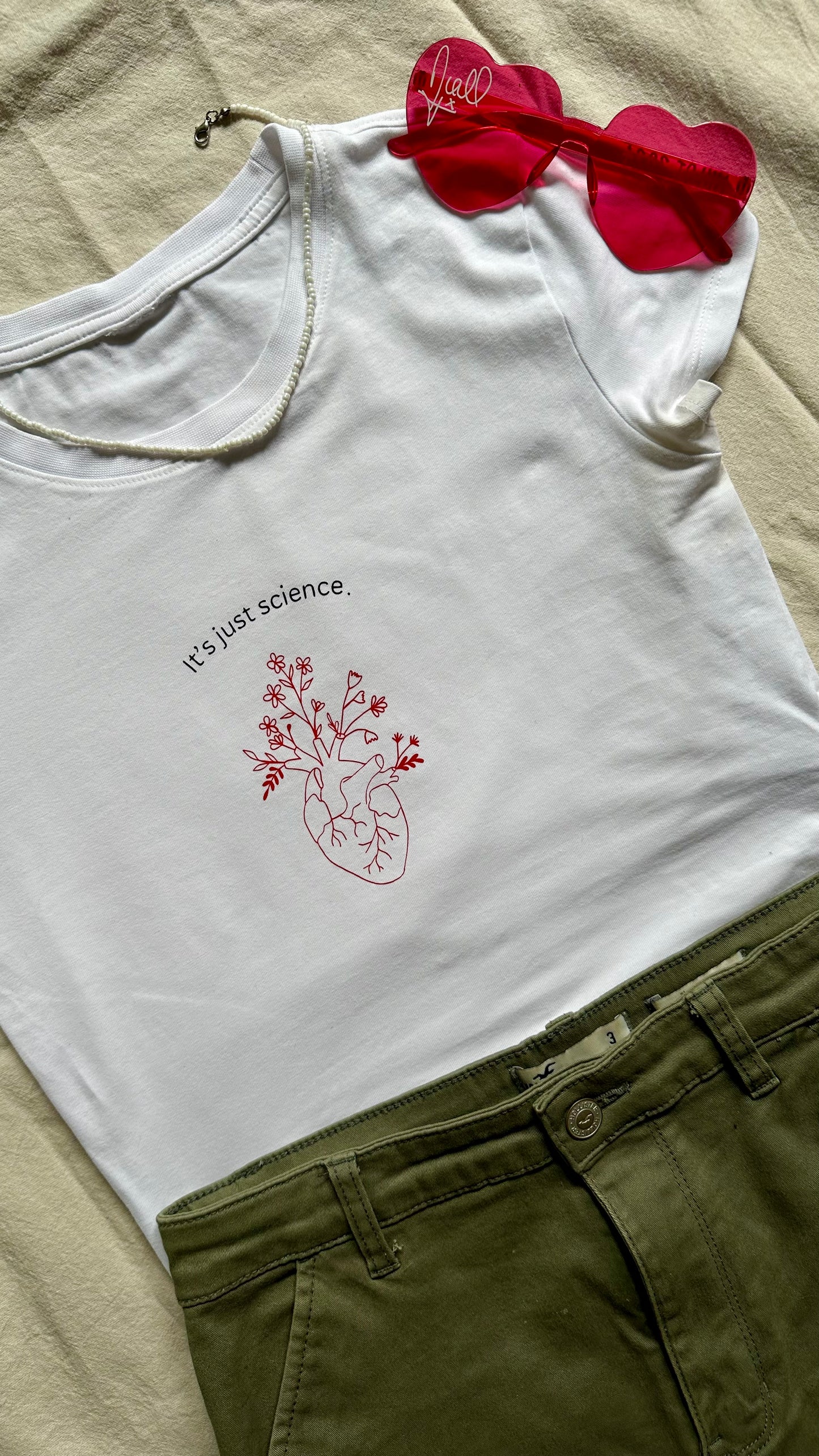 Science baby tee