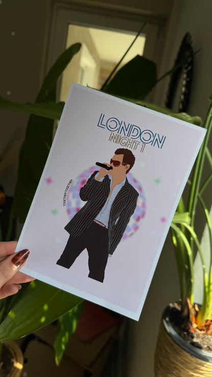 Together tour London outfit Art Prints