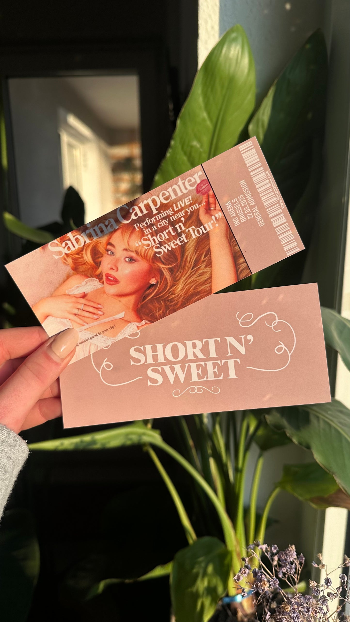 short n sweet ticket