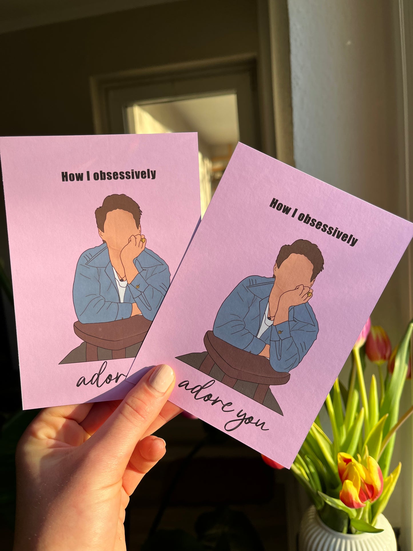 Niall Adore you/Valentines day cards/ Greeting cards