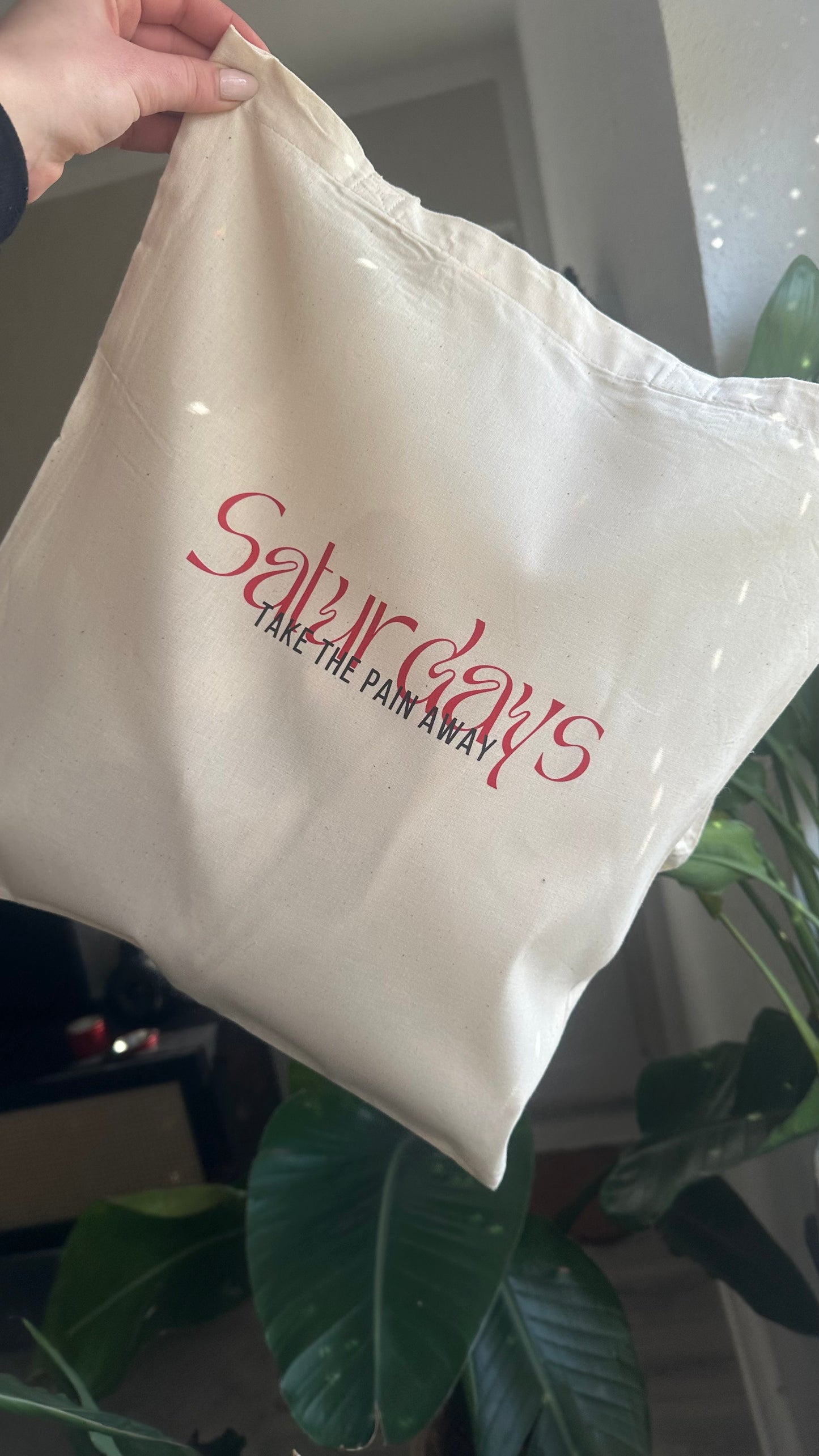 Saturdays tote bag