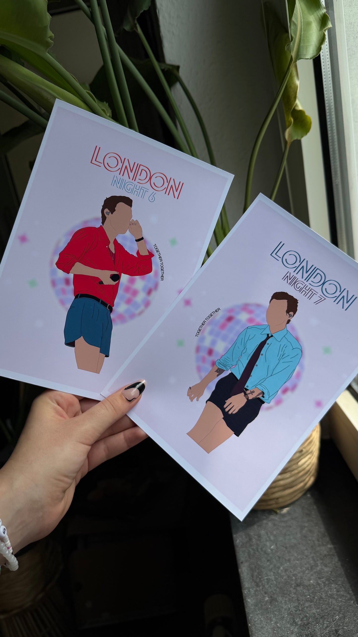 Together tour London outfit Art Prints