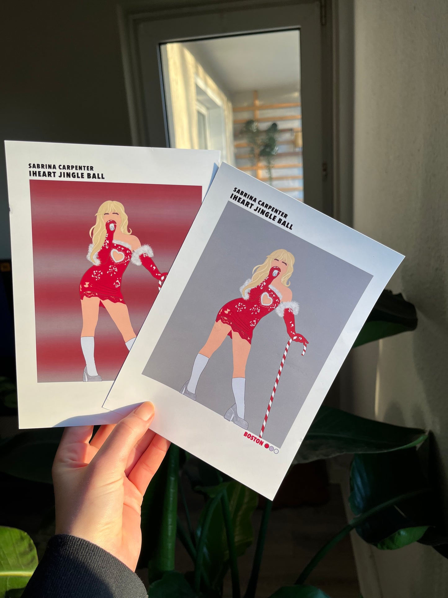 Sabrina jingle ball prints