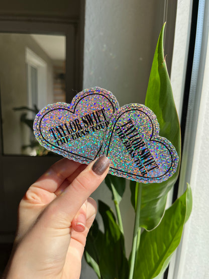 Eras Tour glitter Sticker waterproof