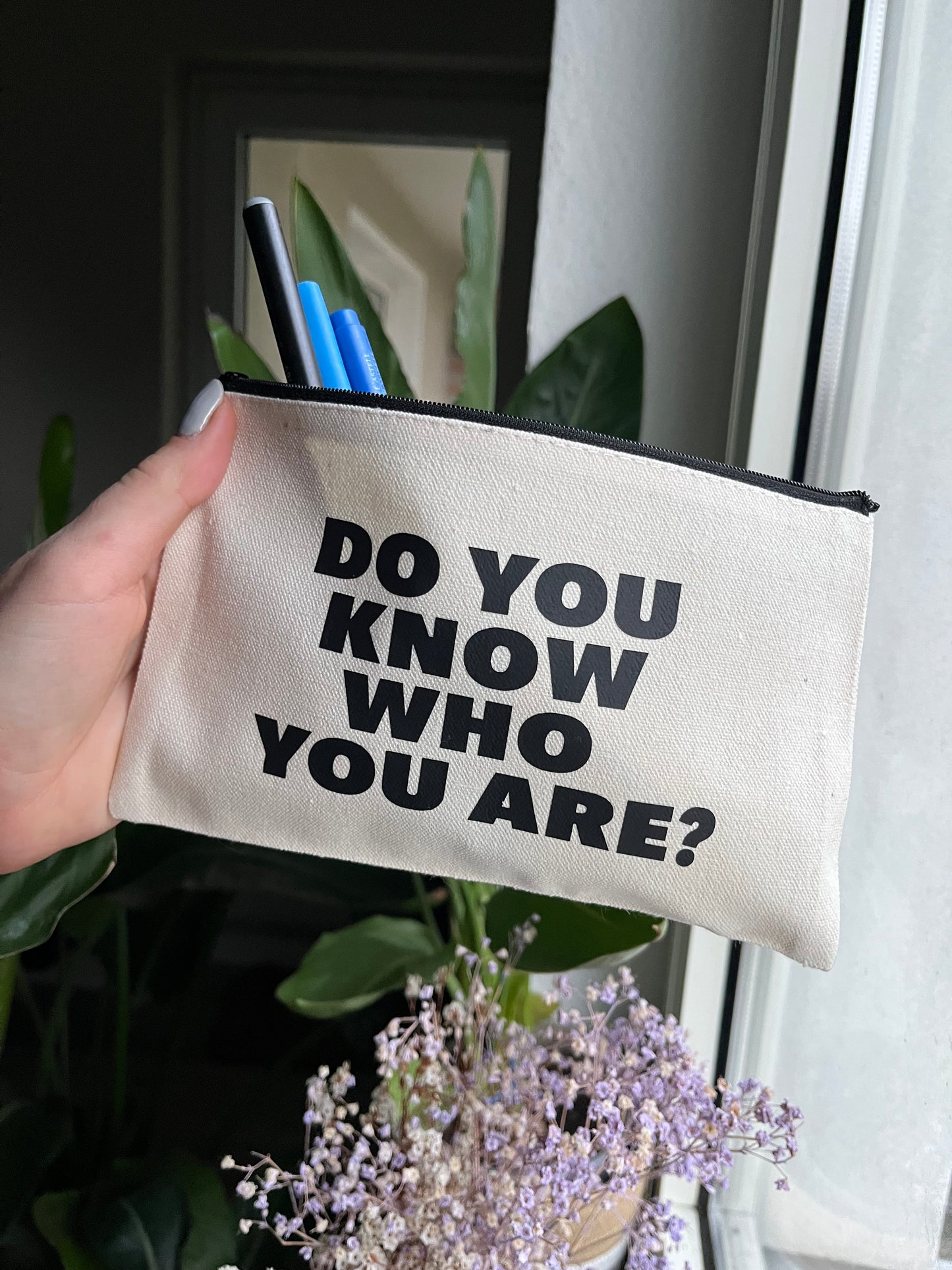 DYKWYA makeup bag