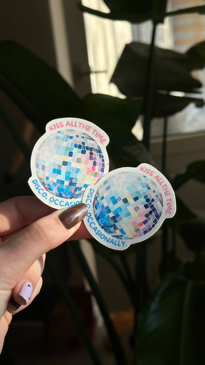Hs Disco glitter sticker