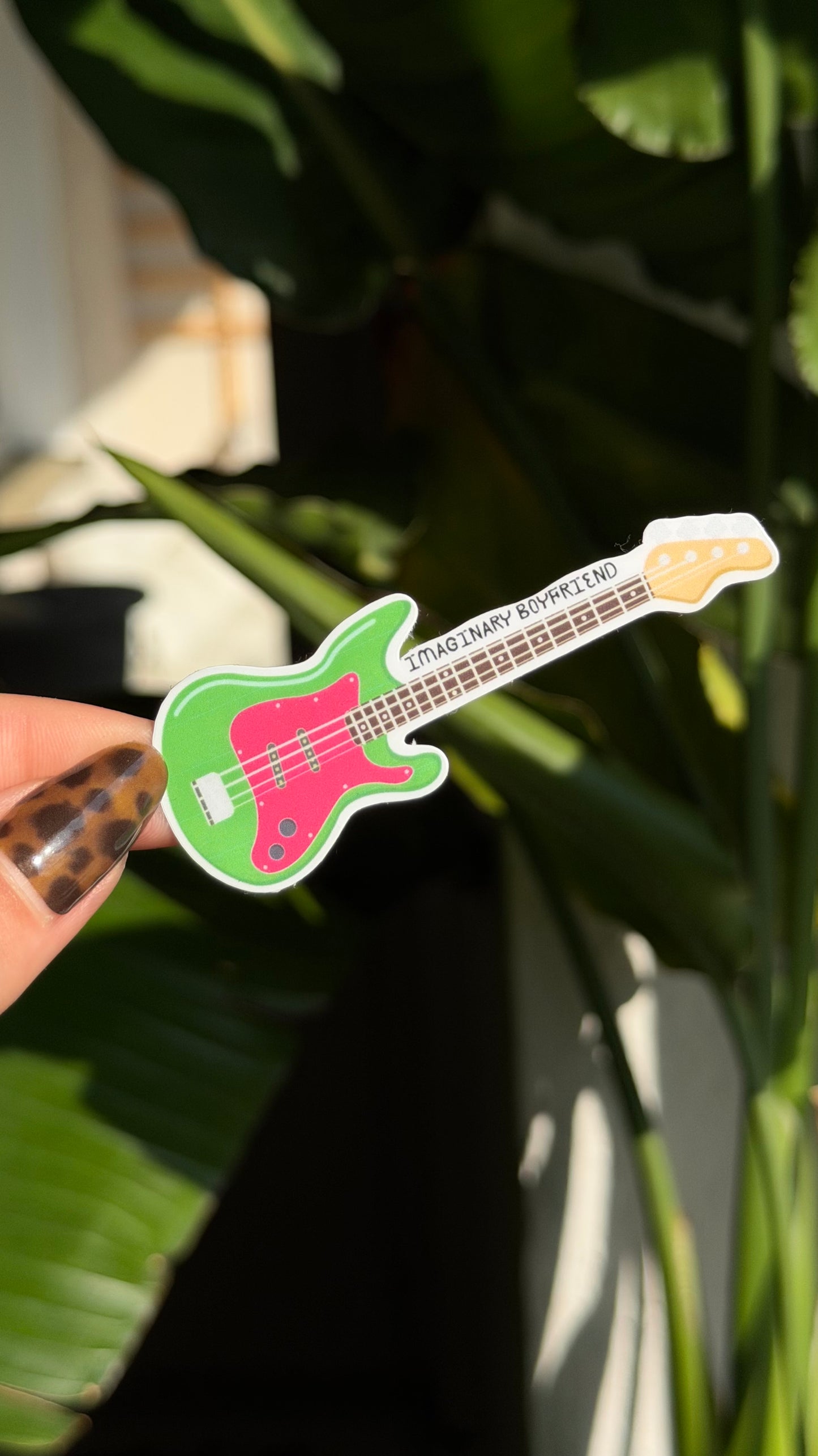 Imaginary boyfriend waterproof stickers