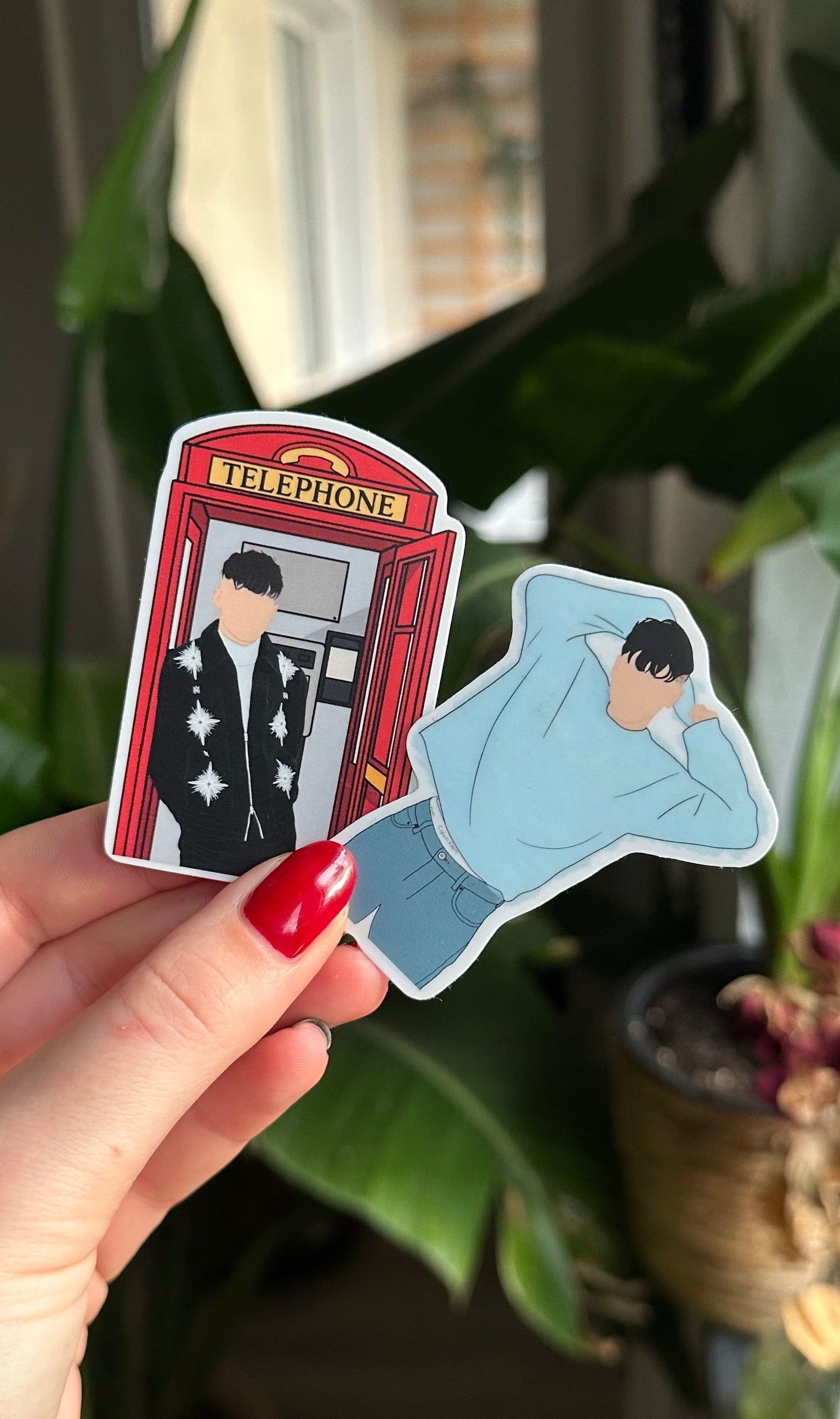 Louis x rs Magazine stickers waterproof