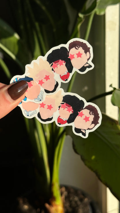 EAS heads waterproof stickers