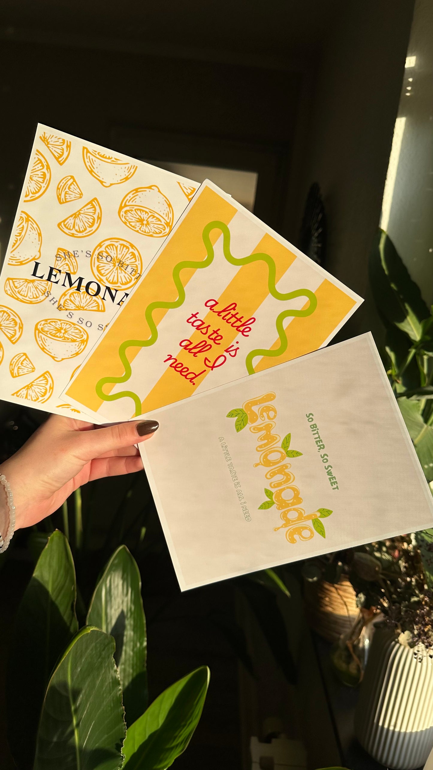 Lemonade inspired art prints