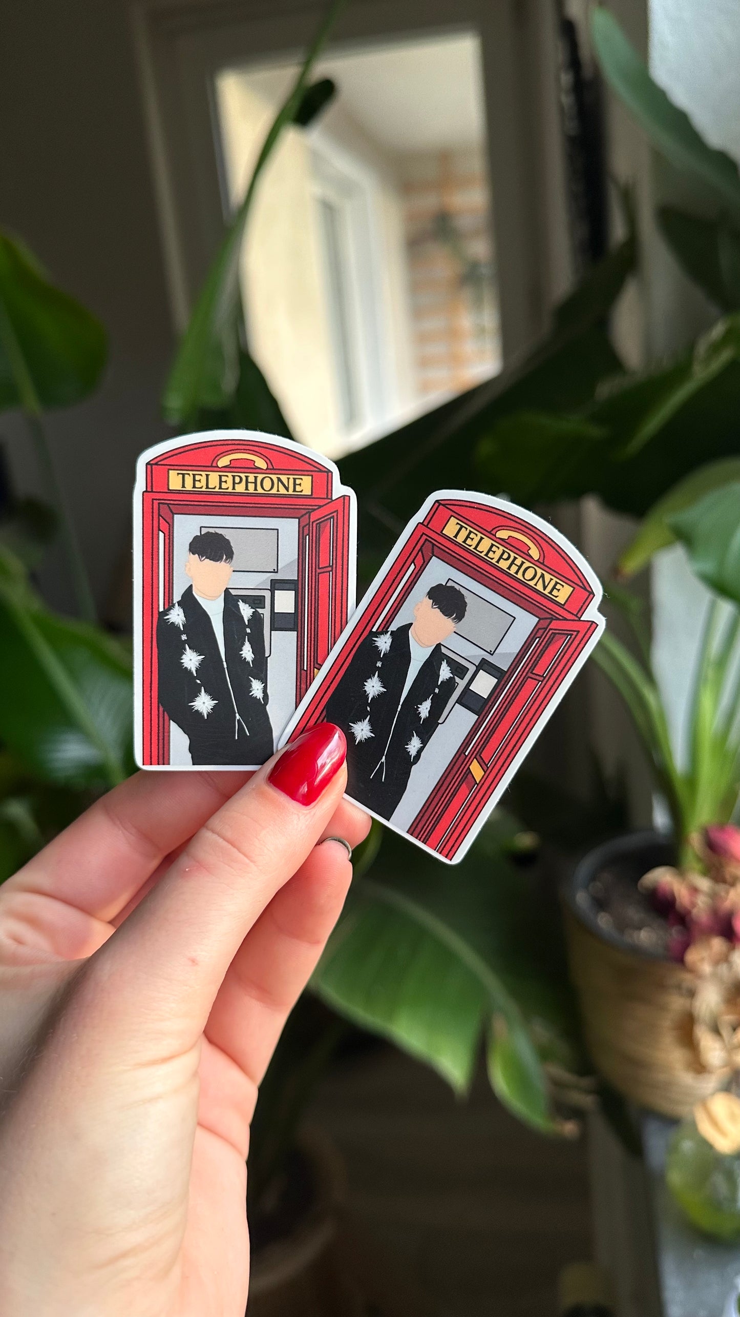 Louis x rs Magazine stickers waterproof