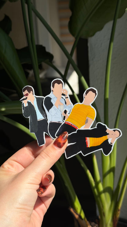 TOGETHER TOUR London outfit stickers Waterproof