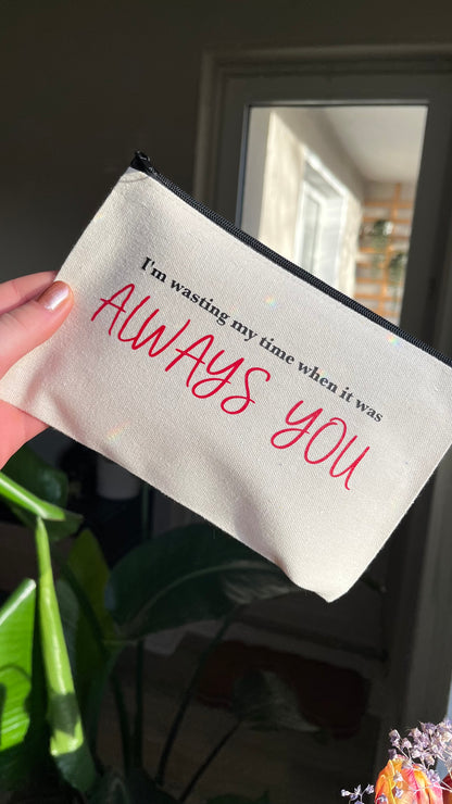 Always you makeup bag