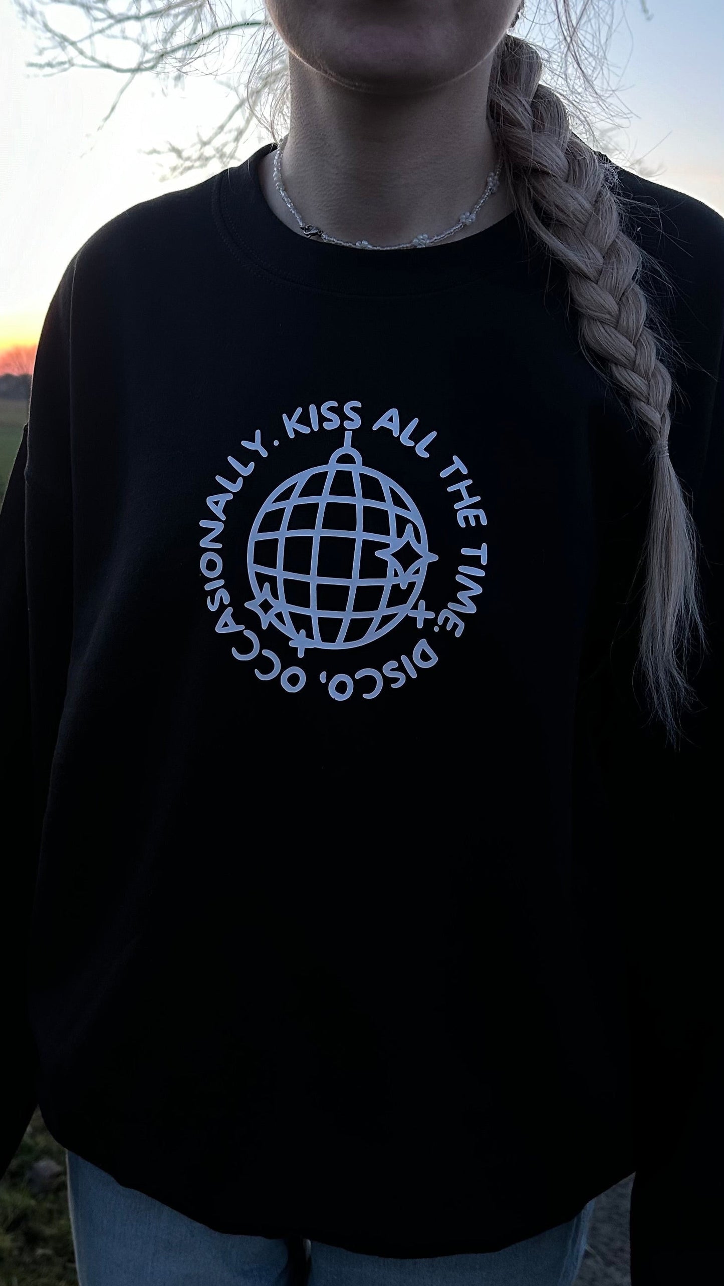 Disco occasionally crewneck