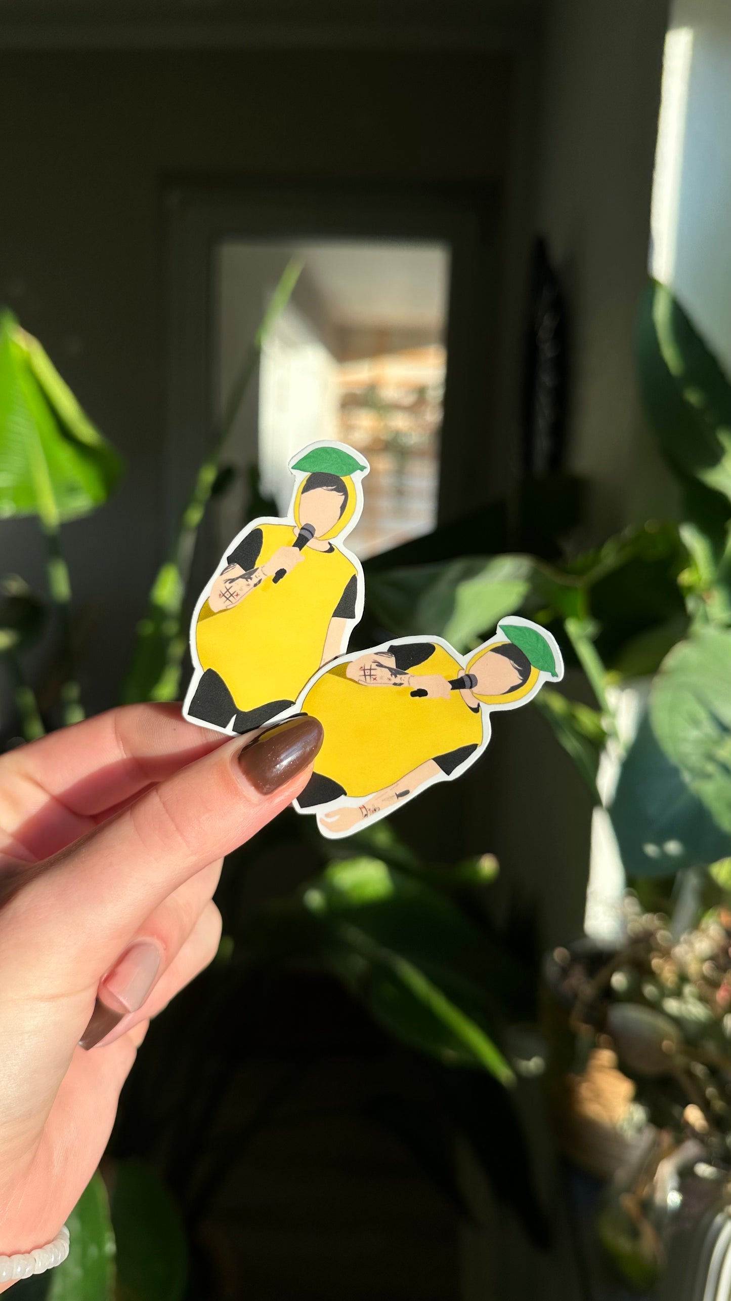 Lemonade inspired stickers