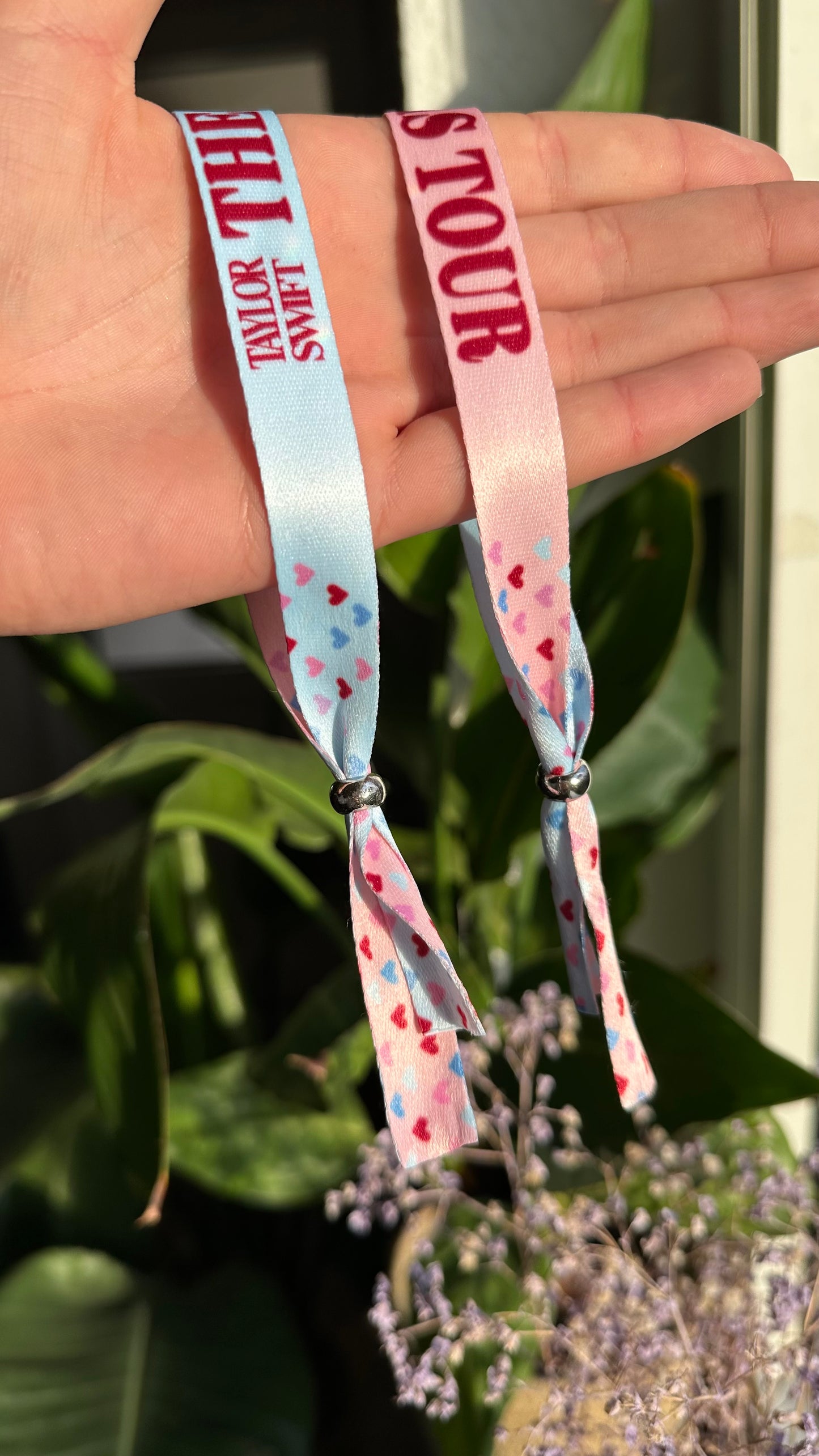 double sided Taylor Stadium tour Wristband