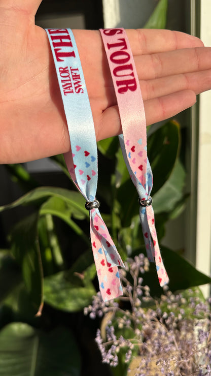 double sided Taylor Stadium tour Wristband