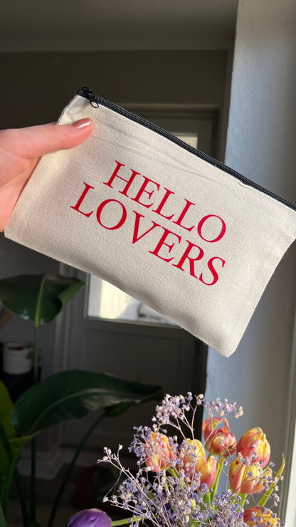 Hello lovers makeup bag