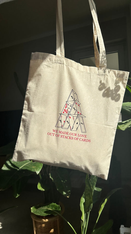 Paper houses tote bag