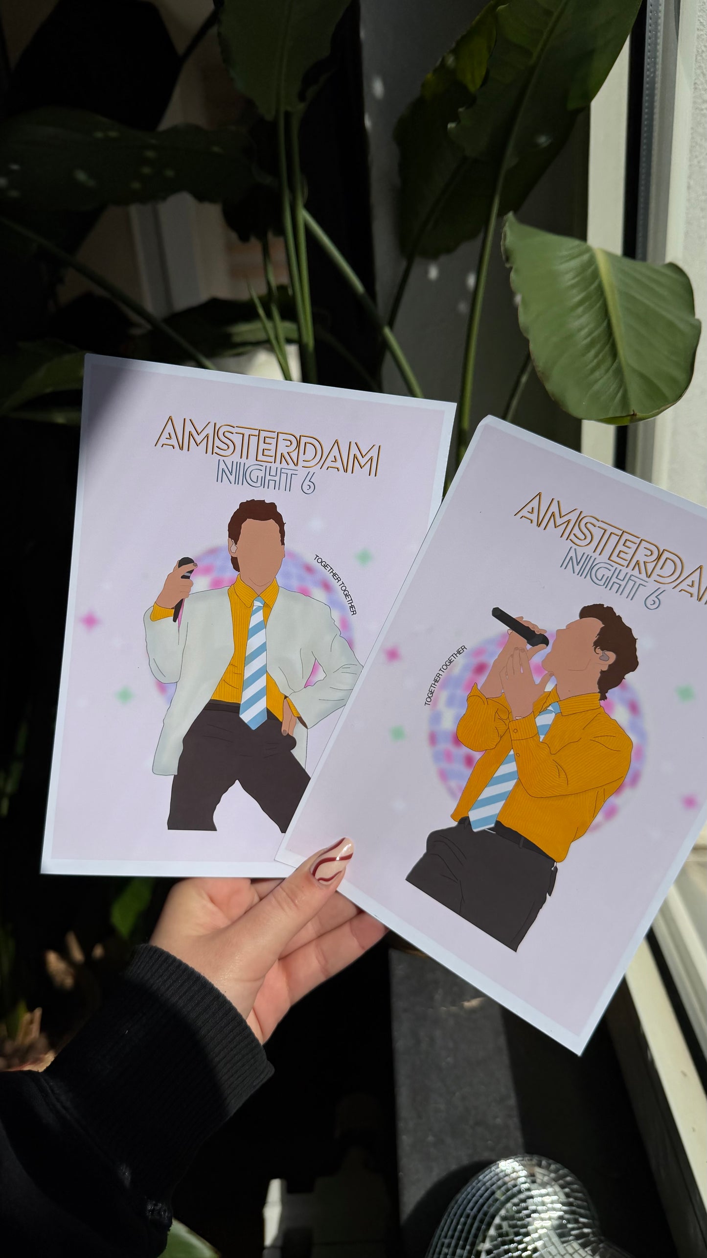 Together tour Amsterdam outfit Art Prints