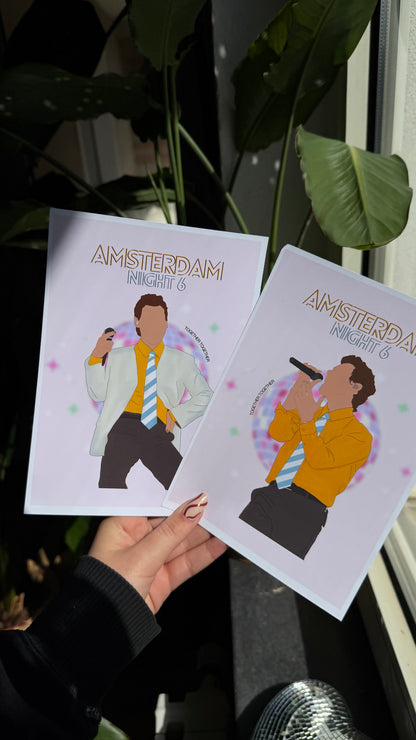 Together tour Amsterdam outfit Art Prints