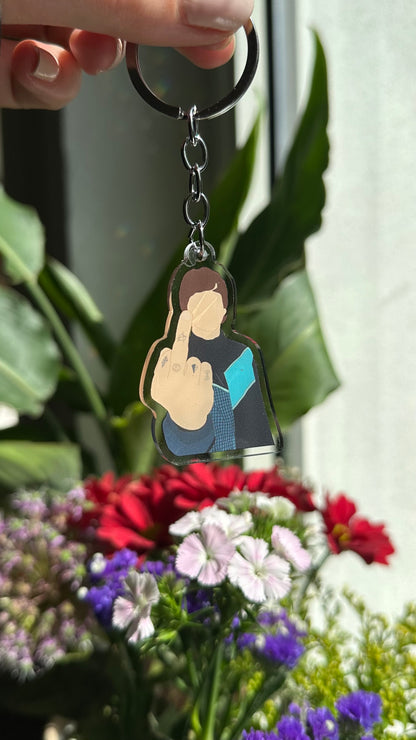 Louis Finger Keychain