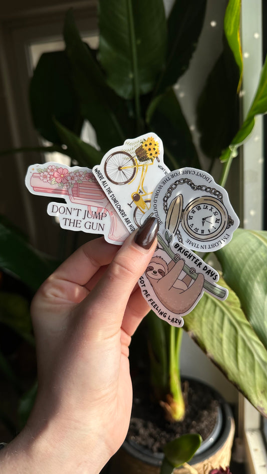 Waterproof Louis hdigh inspired Stickers