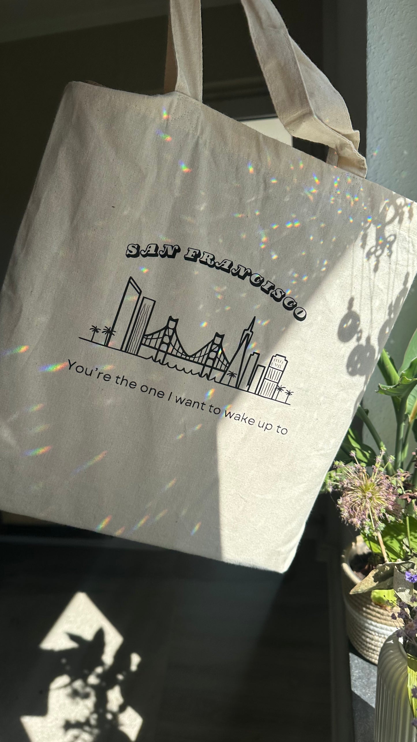 San Fransisco tote bag