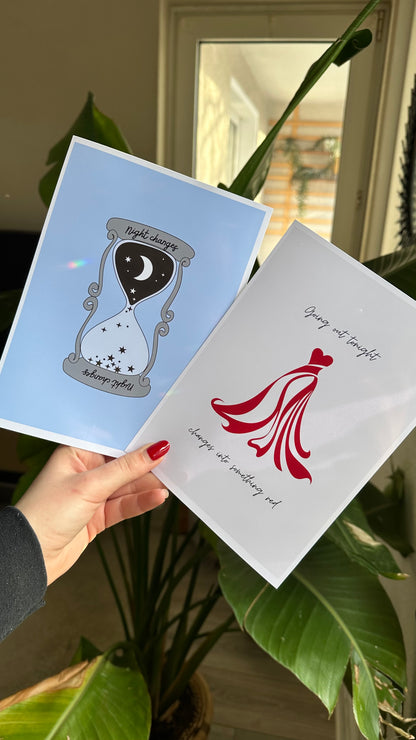 FOUR inspired Art Prints