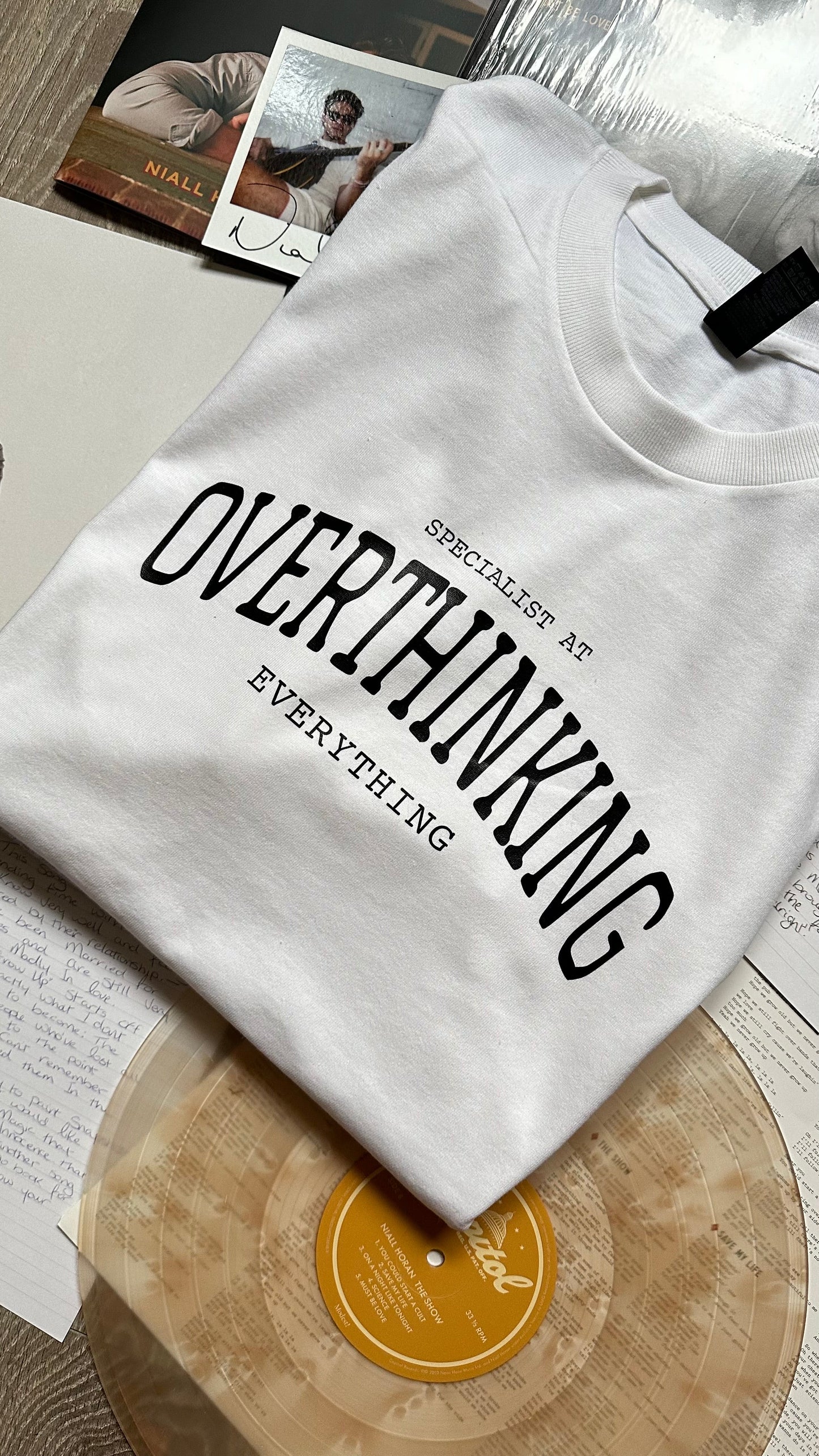 overthinker tshirt (ready to ship)