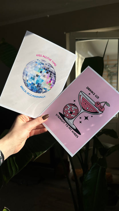 Kissco inspired Art Prints