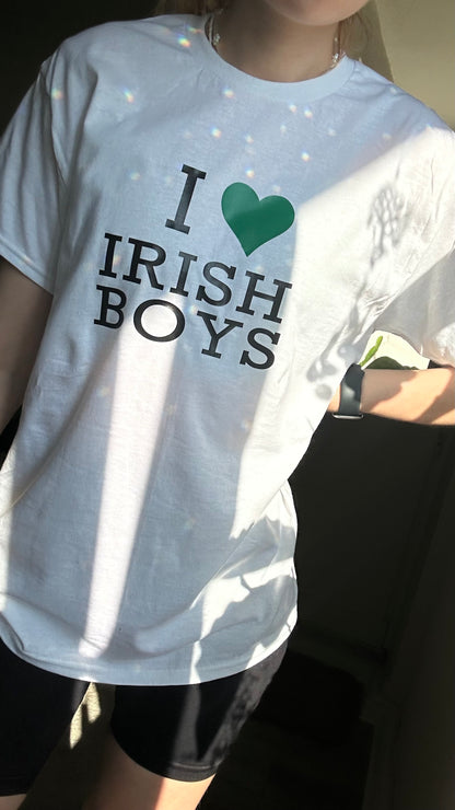 I love Irish boys tshirt