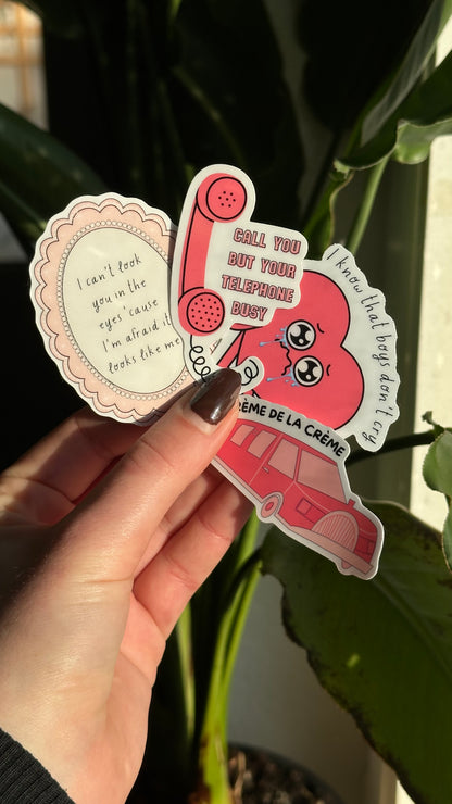 Waterproof EAS inspired Stickers