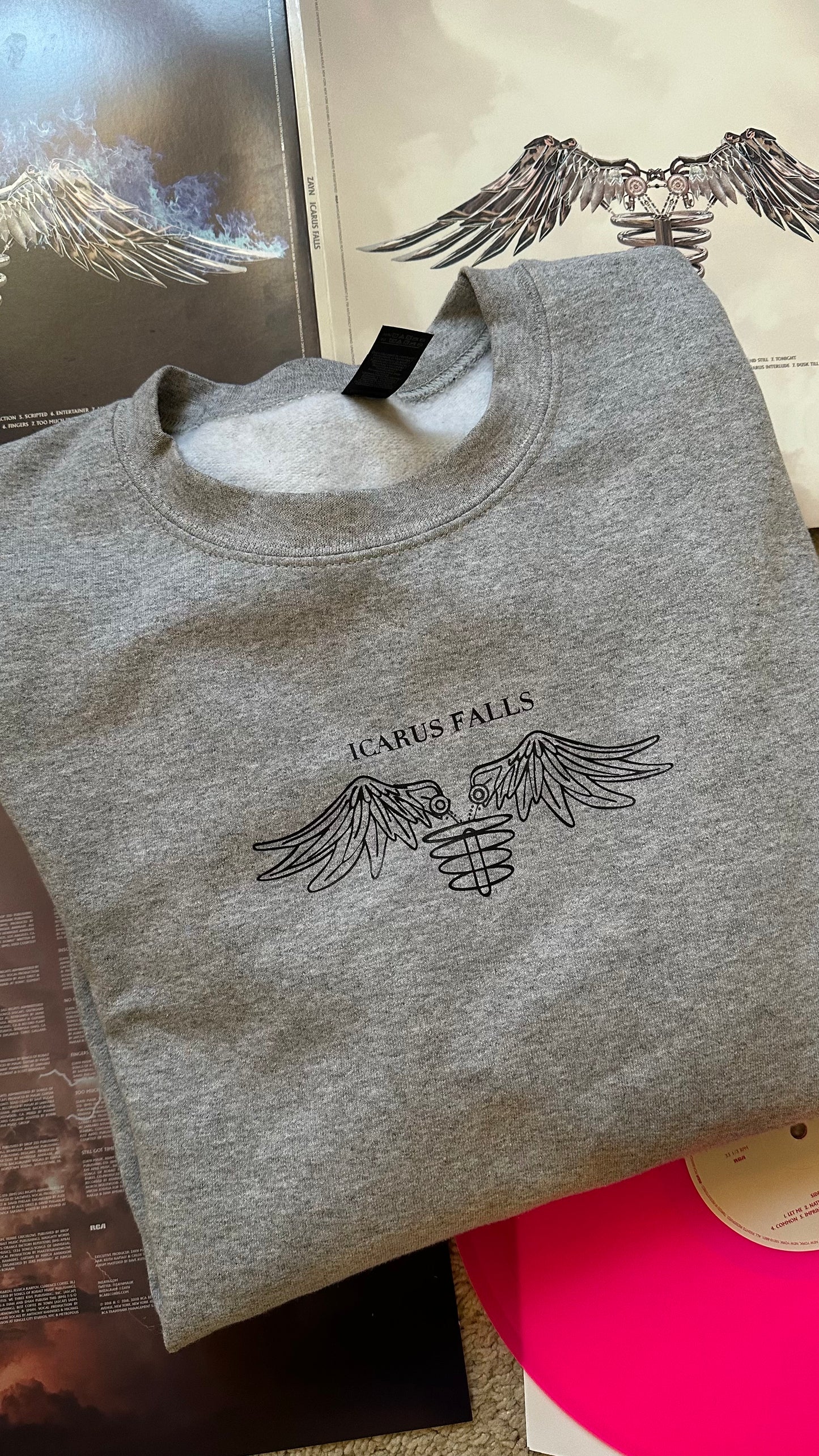 Icarus falls crewneck