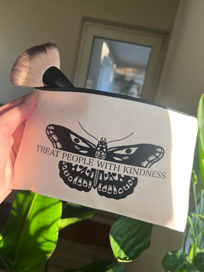 TPWK moth makeup bag