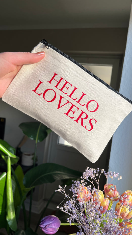 Hello lovers makeup bag