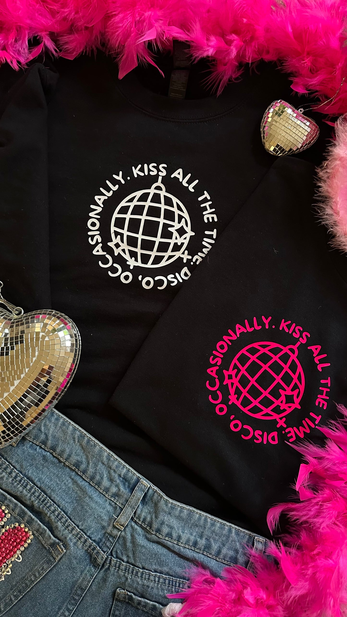 Disco occasionally crewneck