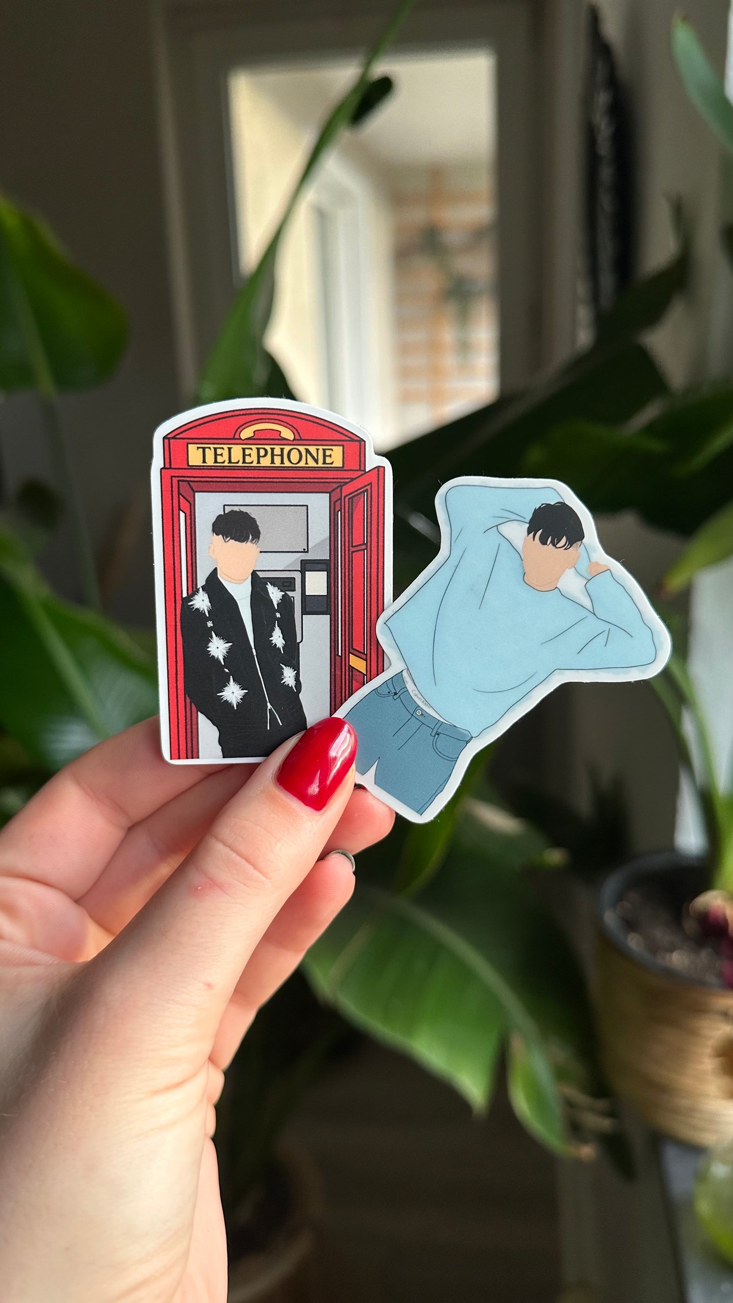 Louis x rs Magazine stickers waterproof