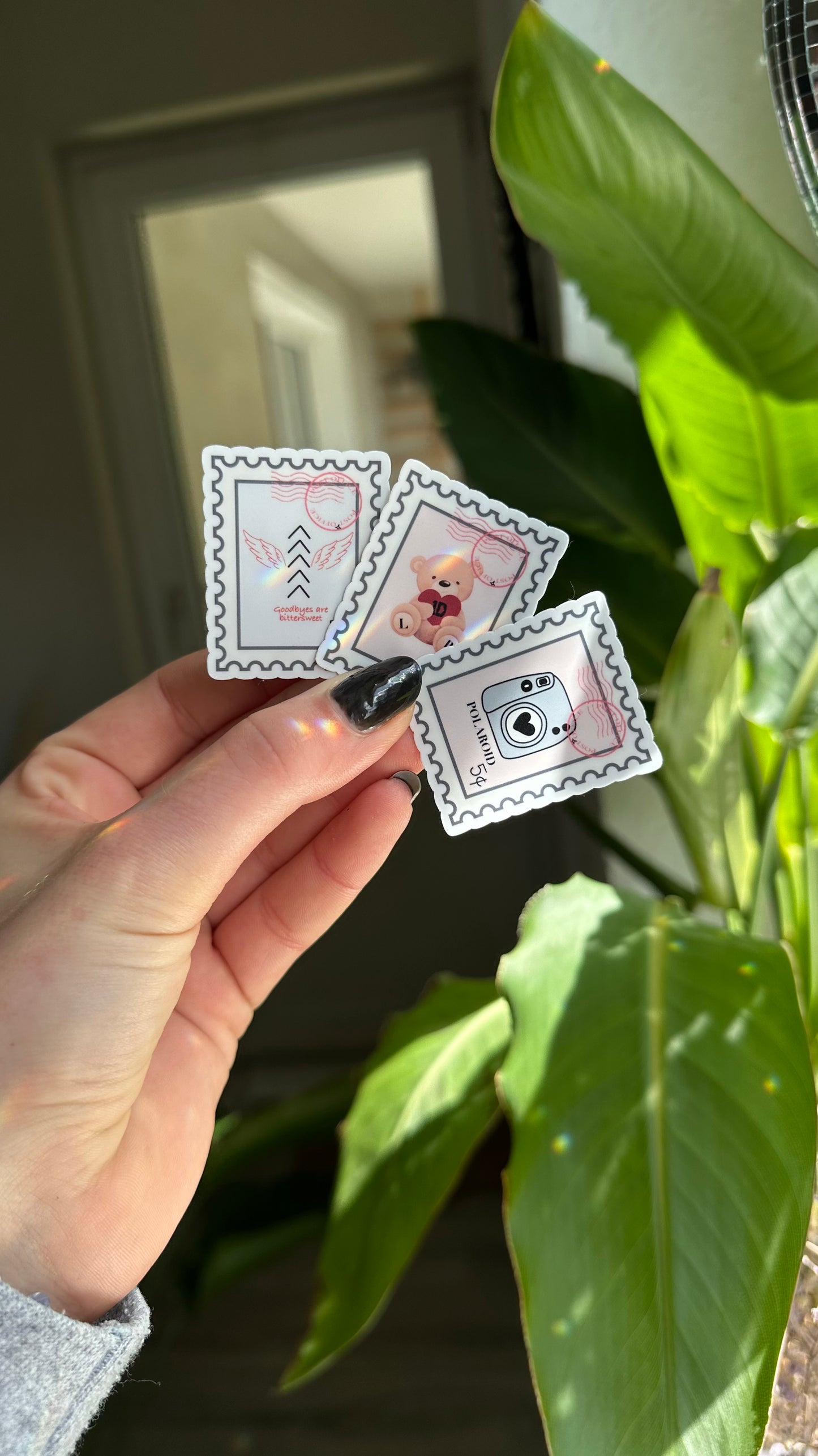 Liam inspired stamp stickers