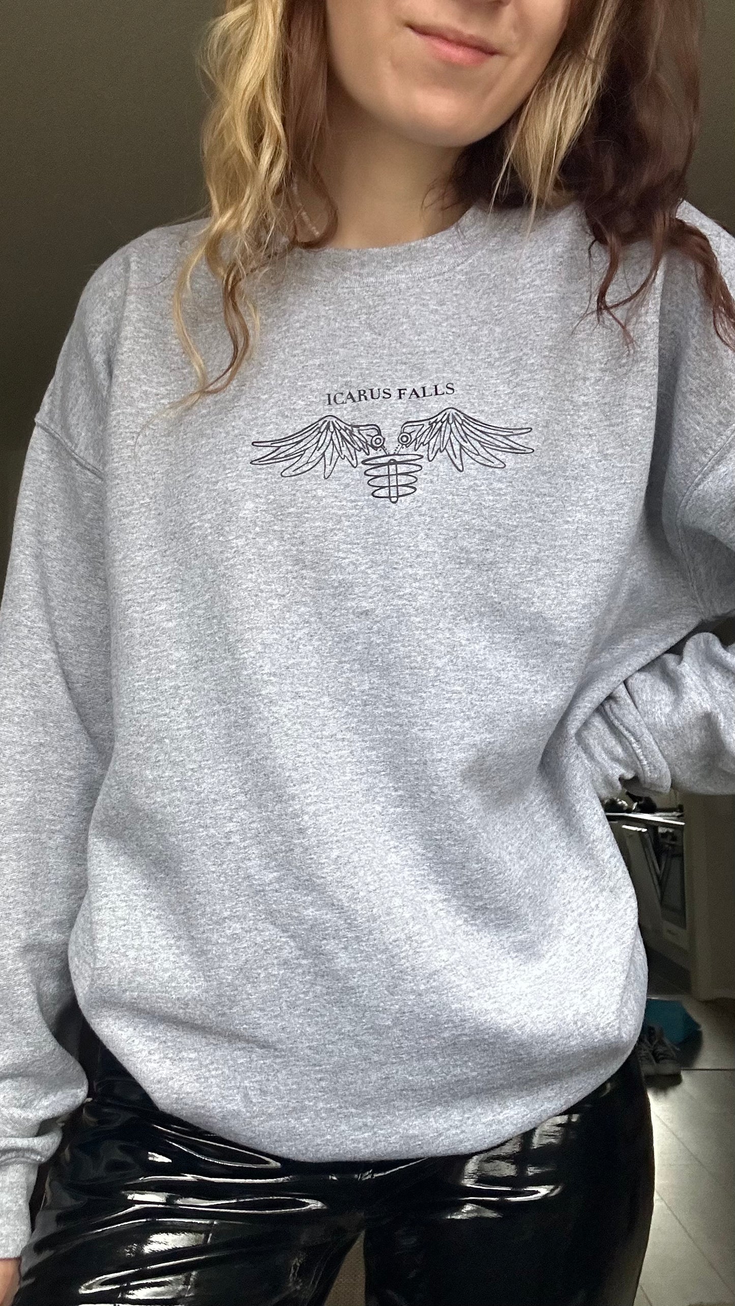 Icarus falls crewneck