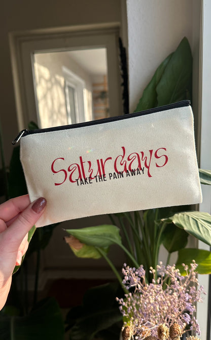 Saturdays makeup bag